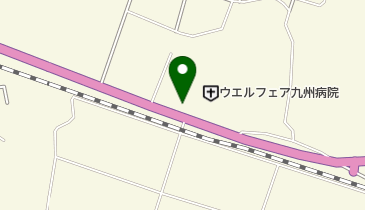 ウエルフェア九州病院の地図画像