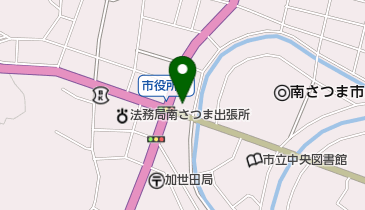 南さつま中央病院の地図画像
