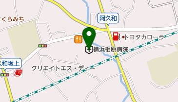 横浜相原病院の地図画像