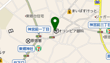 オリンピア眼科病院の地図画像