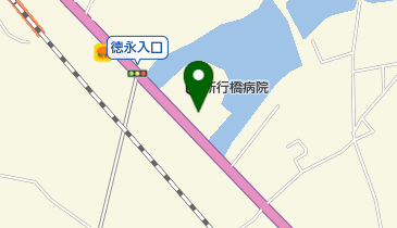 新行橋病院の地図画像