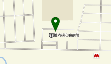 稚内禎心会病院の地図画像