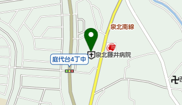 泉北藤井病院の地図画像