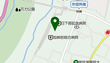 日下部記念病院の地図画像
