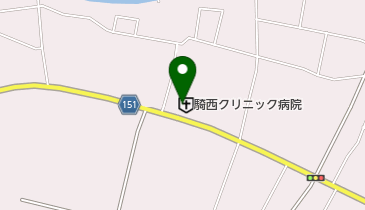 騎西病院の地図画像