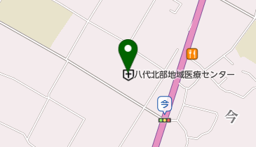 八代北部地域医療センターの地図画像