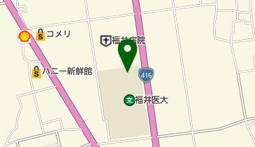 福井病院の地図画像