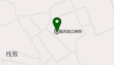 塩尻協立病院の地図画像