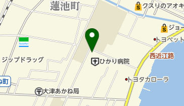 ひかり病院の地図画像