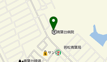 青葉台病院の地図画像
