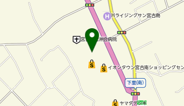 宮古島徳洲会病院の地図画像