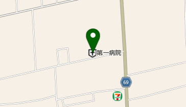 宏愛会第一病院の地図画像