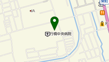 行橋中央病院の地図画像