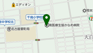 南医療生協かなめ病院の地図画像