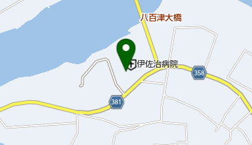 伊佐治病院の地図画像