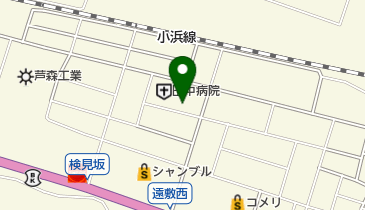 田中病院の地図画像