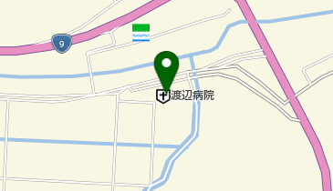 渡辺病院の地図画像