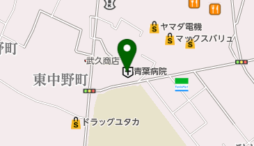 青葉病院の地図画像