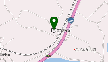 佐藤病院の地図画像