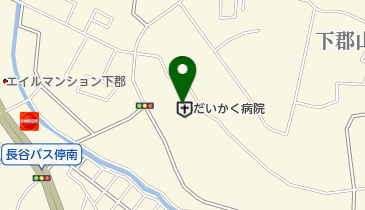 だいかく病院の地図画像