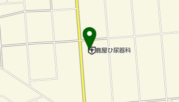 鹿屋ひ尿器科の地図画像