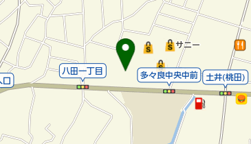 たたらリハビリテーション病院の地図画像