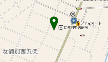 女満別中央病院の地図画像