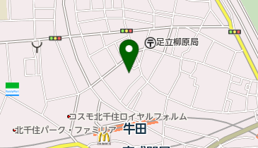 柳原リハビリテーション病院の地図画像