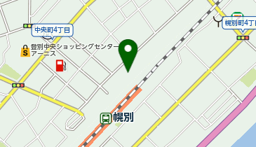 登別記念病院の地図画像