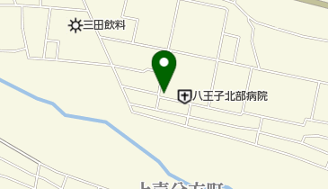 八王子北部病院の地図画像