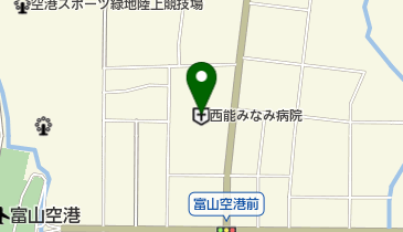 西能みなみ病院の地図画像