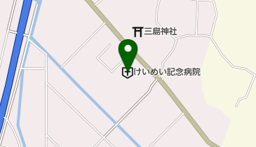 けいめい記念病院の地図画像
