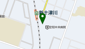 空知中央病院の地図画像