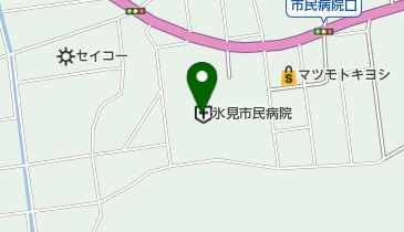 金沢医科大学氷見市民病院の地図画像