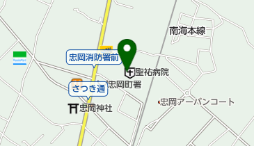 聖祐病院の地図画像