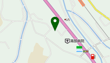 溝部病院の地図画像