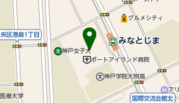 ポートアイランド病院の地図画像