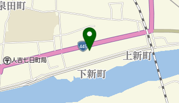 人吉リハビリテーション病院の地図画像