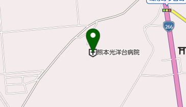 ひかりテラス病院の地図画像