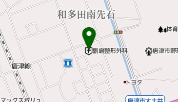 副島整形外科病院の地図画像