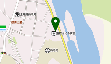 タムスさくら病院江戸川の地図画像
