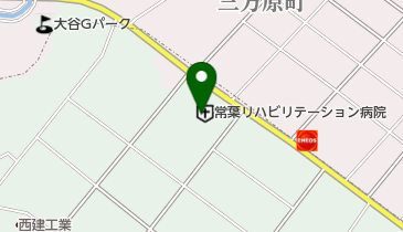 常葉大学リハビリテーション病院の地図画像