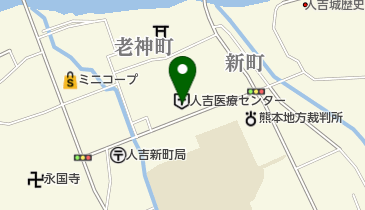 JCHO人吉医療センターの地図画像