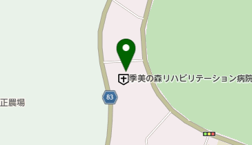 季美の森リハビリテーション病院の地図画像