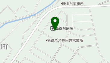 高森台病院の地図画像