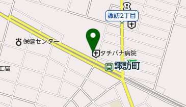 タチバナ病院の地図画像