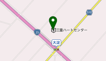 三重ハートセンターの地図画像