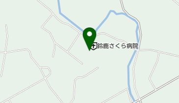 鈴鹿さくら病院の地図画像