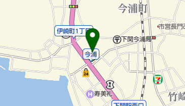 下関リハビリテーション病院の地図画像