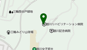 鶴川リハビリテーション病院の地図画像